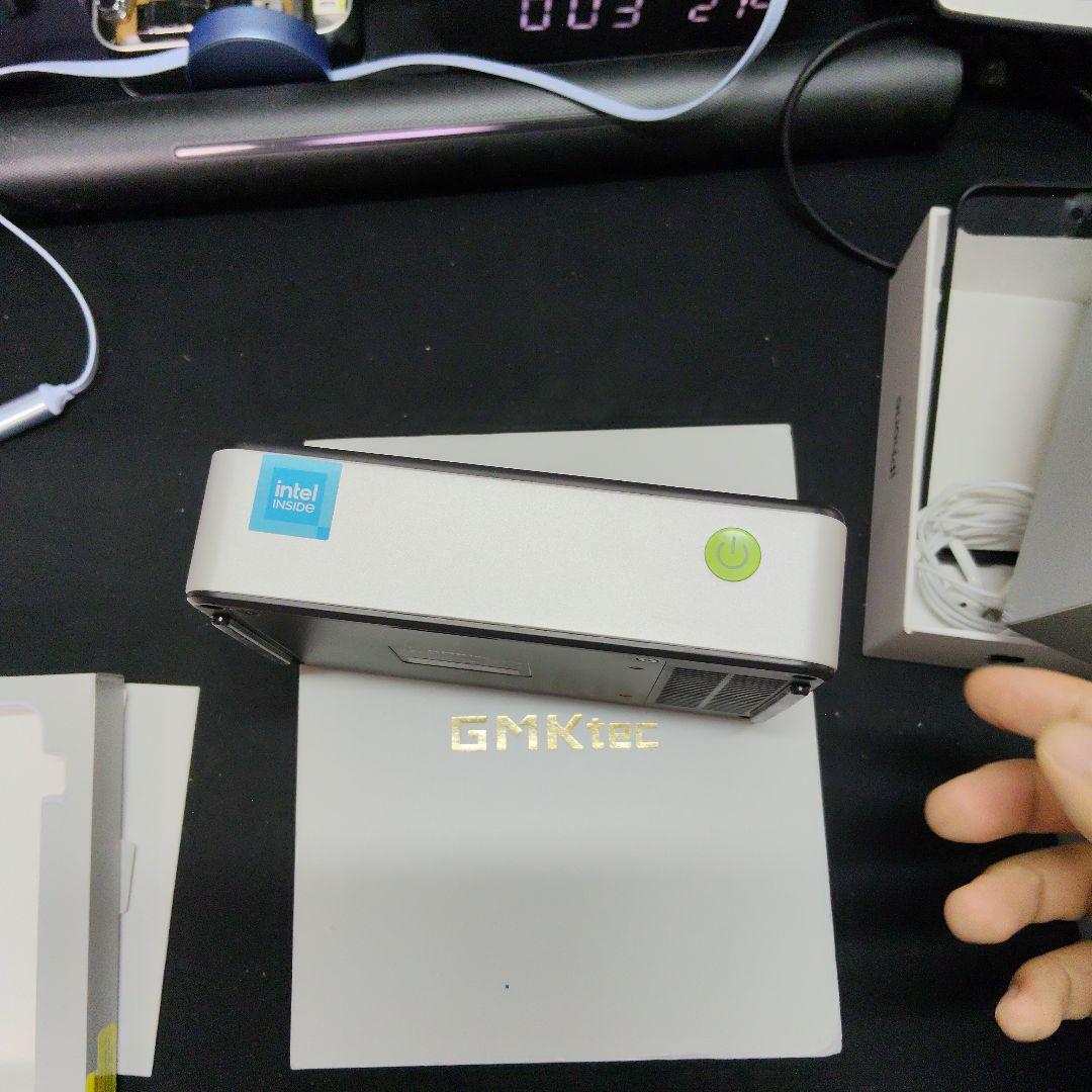 GMKtec G9 Intel NUC ミニPC ホワイト/ブラック