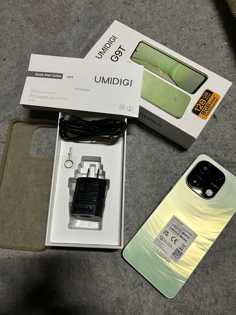 UMIDIGI G9T 128GB 8GB RAM グリーン 本体