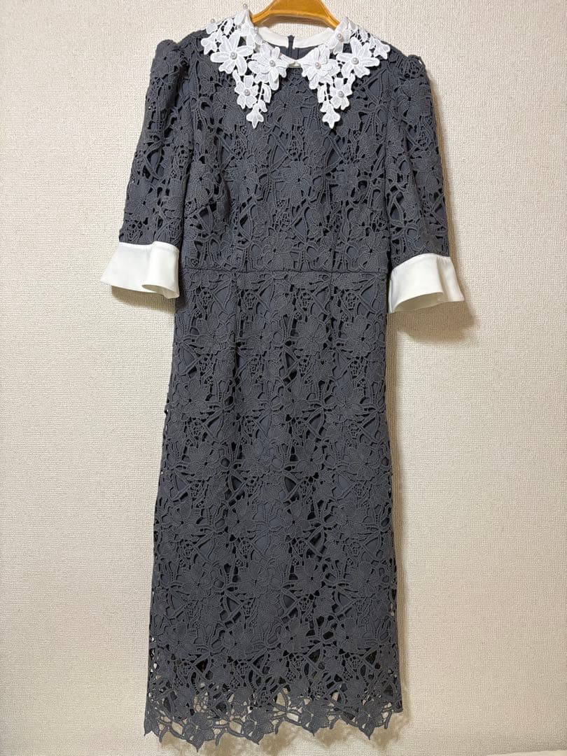 leja ドレス　グレー　L