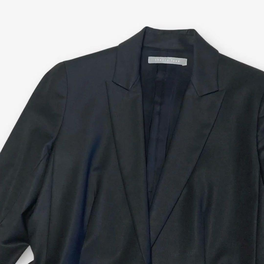 theory luxe EXECUTIVE スーツ セットアップ 黒 スカートM