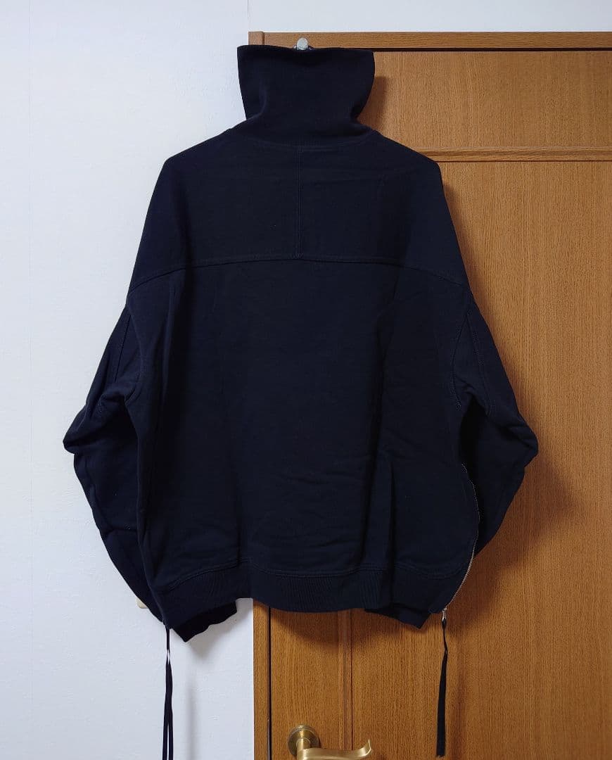 （美品）【Maison Special】 ハイネックハーフジップ　スウェット