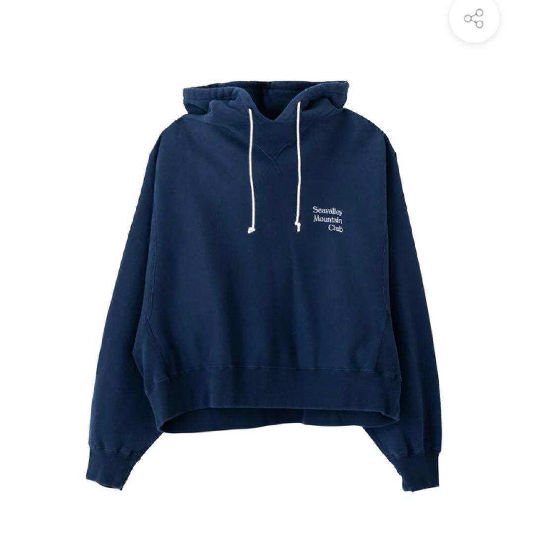 美品　sea スウェット　フーディ　パーカー