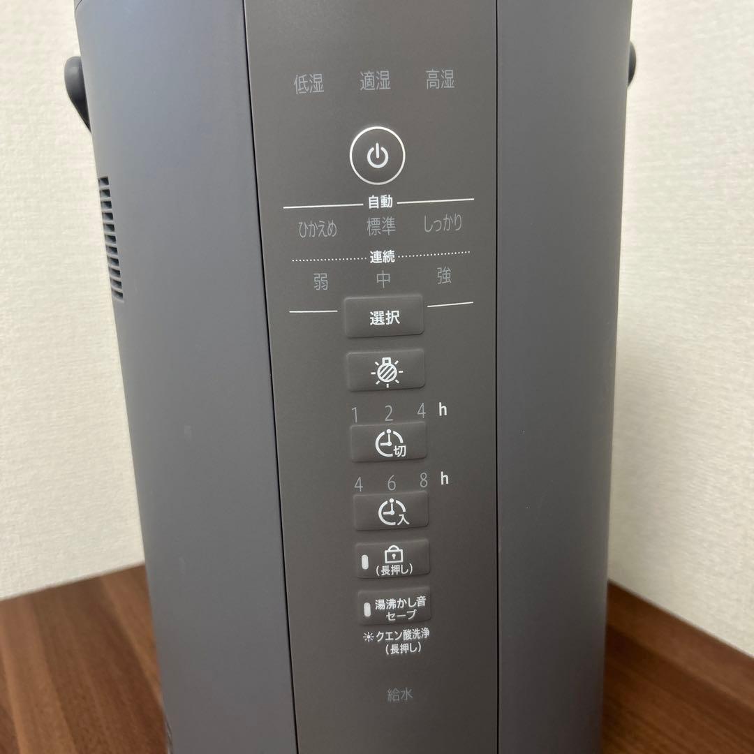 2024年製 象印 スチーム式加湿器 グレー 置き型 EE-DE50