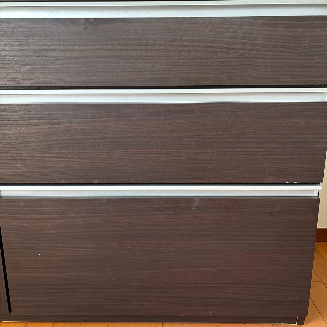 キッチンカウンター キュリー2 120CT DBR ニトリ