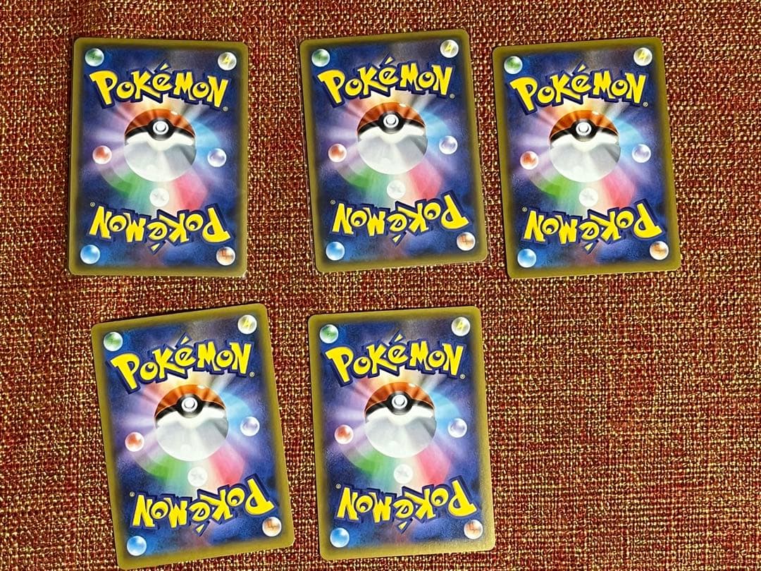 [高騰中]ポケモンカード　25thプロモ　5枚セット