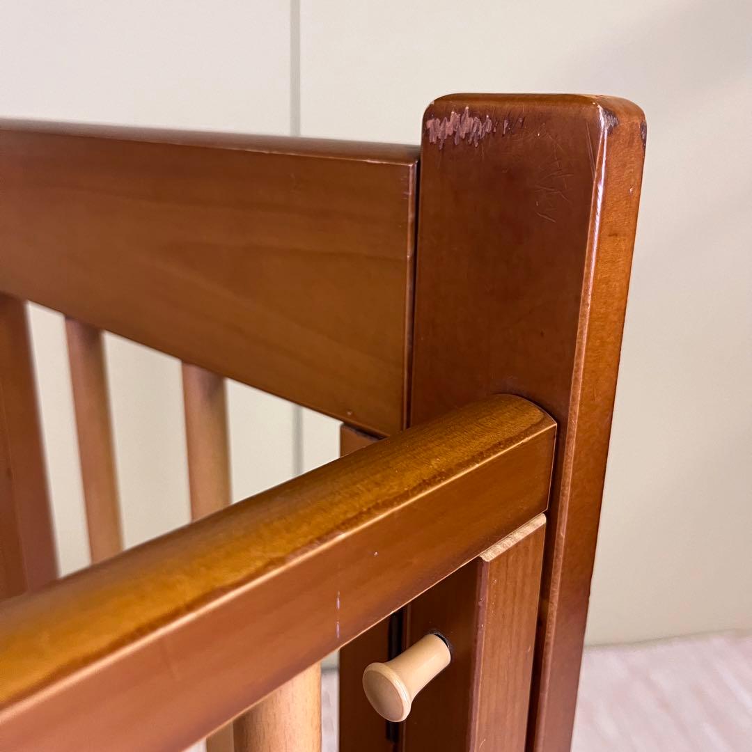 除菌清掃済　日本製　スリーピー　折畳　ワンタッチハイベッド　チェルシー　ブラウン