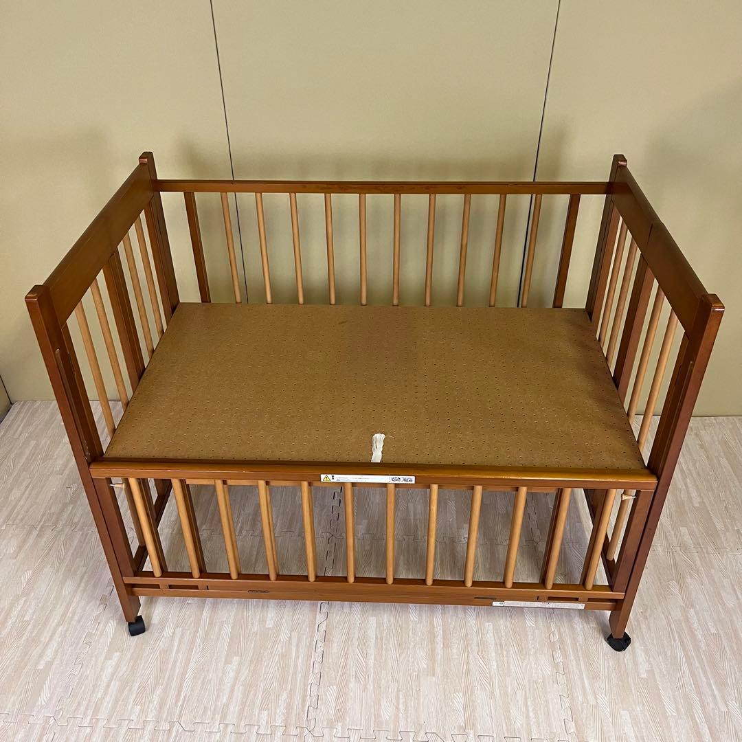 除菌清掃済　日本製　スリーピー　折畳　ワンタッチハイベッド　チェルシー　ブラウン