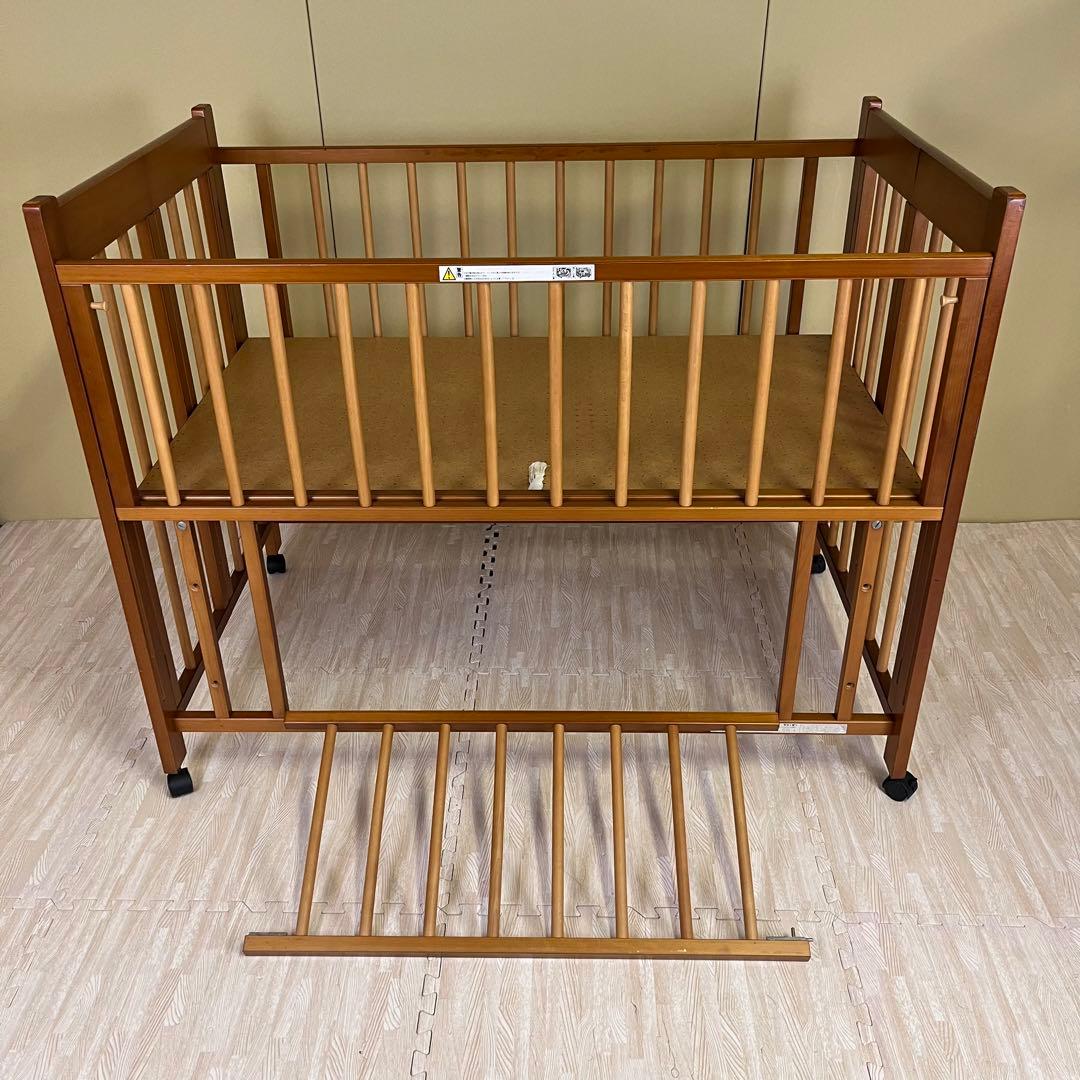 除菌清掃済　日本製　スリーピー　折畳　ワンタッチハイベッド　チェルシー　ブラウン