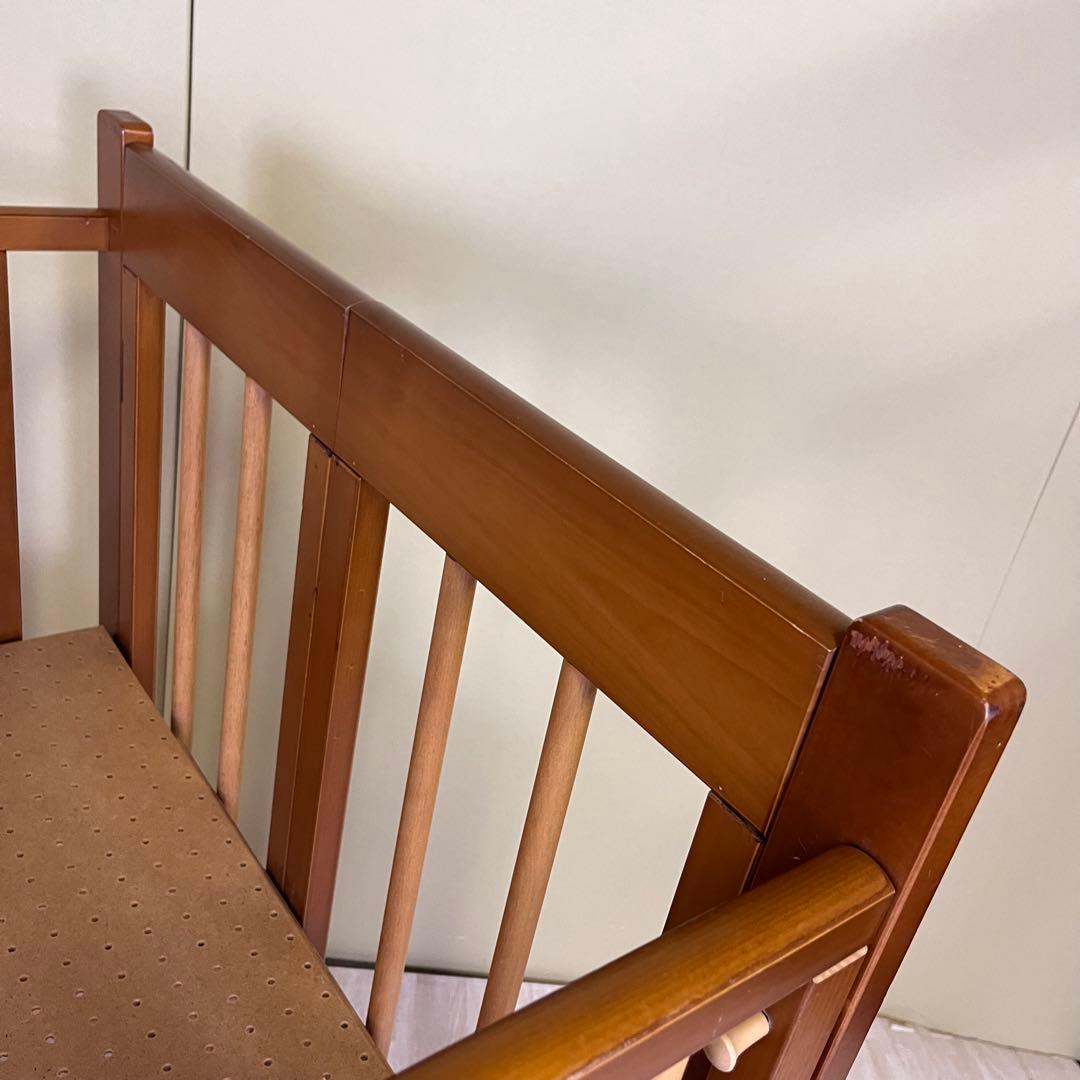 除菌清掃済　日本製　スリーピー　折畳　ワンタッチハイベッド　チェルシー　ブラウン