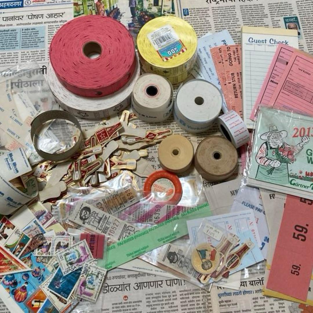 ブ*チ様 海外ロールチケット紙もの　まとめ売り