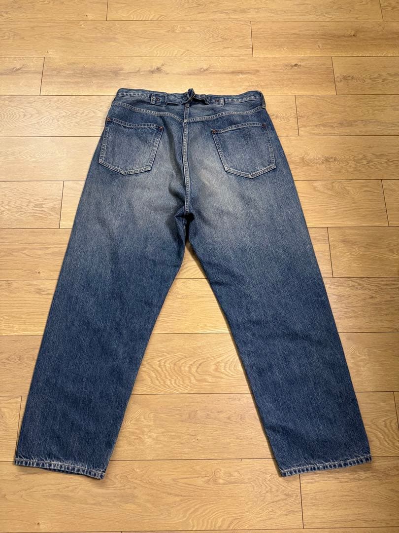 パンツ No.22 Washed Wide Denim Pants(AP-4003)34