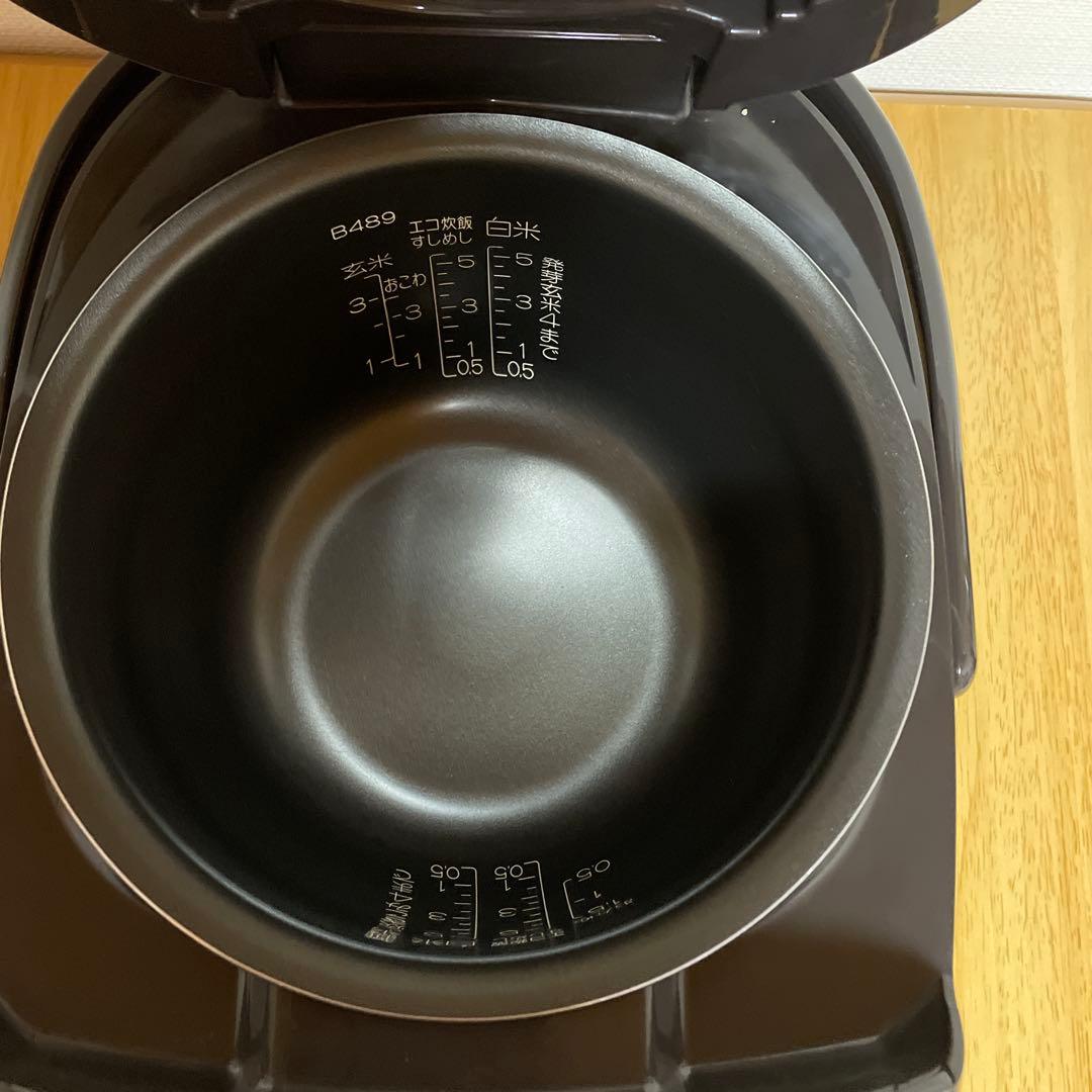 象印 NP-VJ10 炊飯器 黒 取扱説明書付き