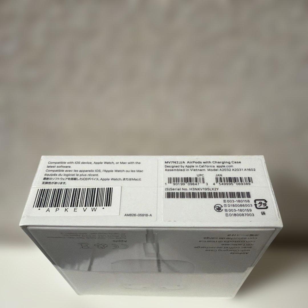 新品未開封 AirPods 第2世代 正規品 フィルム未剥離