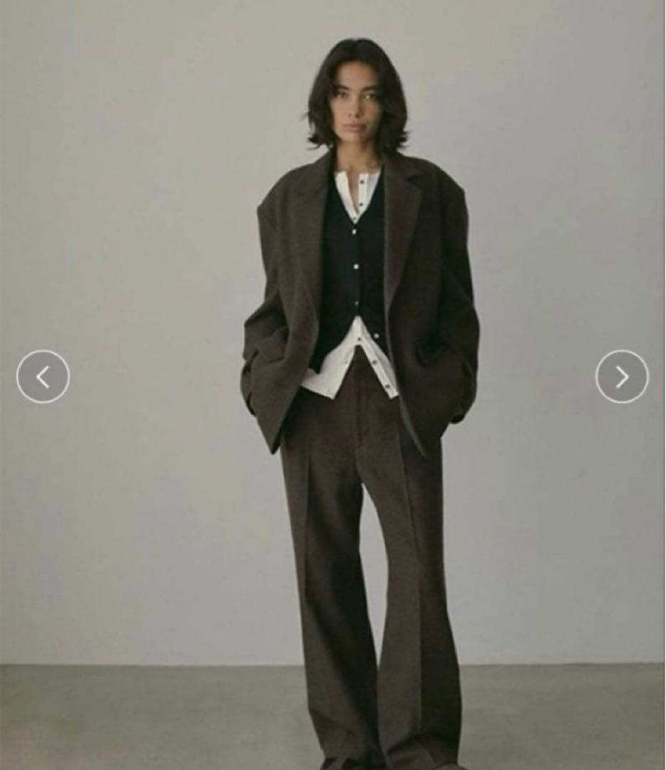 【新品】etre tokyoチェックツィードテーラージャケット