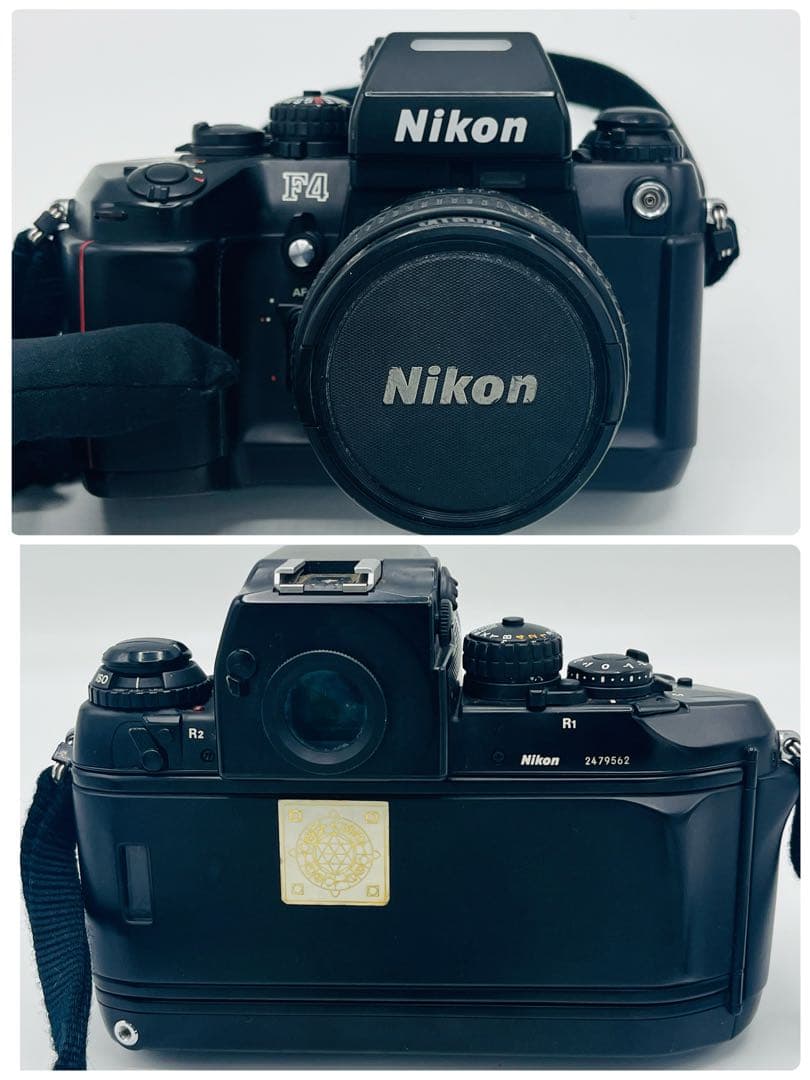 Nikon F4s filmカメラ + レンズセット