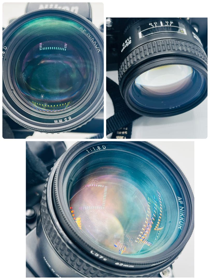 Nikon F4s filmカメラ + レンズセット