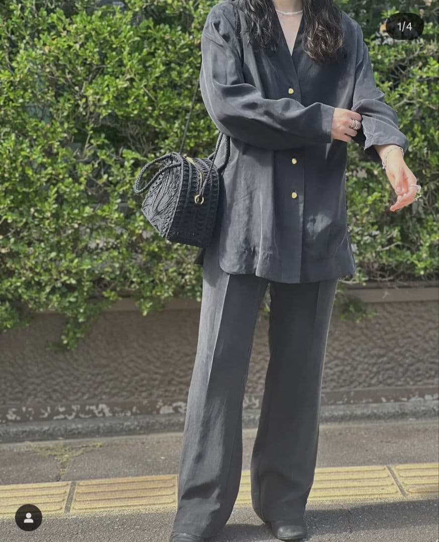 2024AW　FIBRILLATED TROUSERS