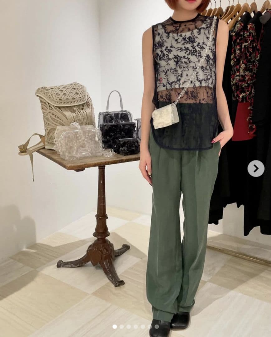 2024AW　FIBRILLATED TROUSERS