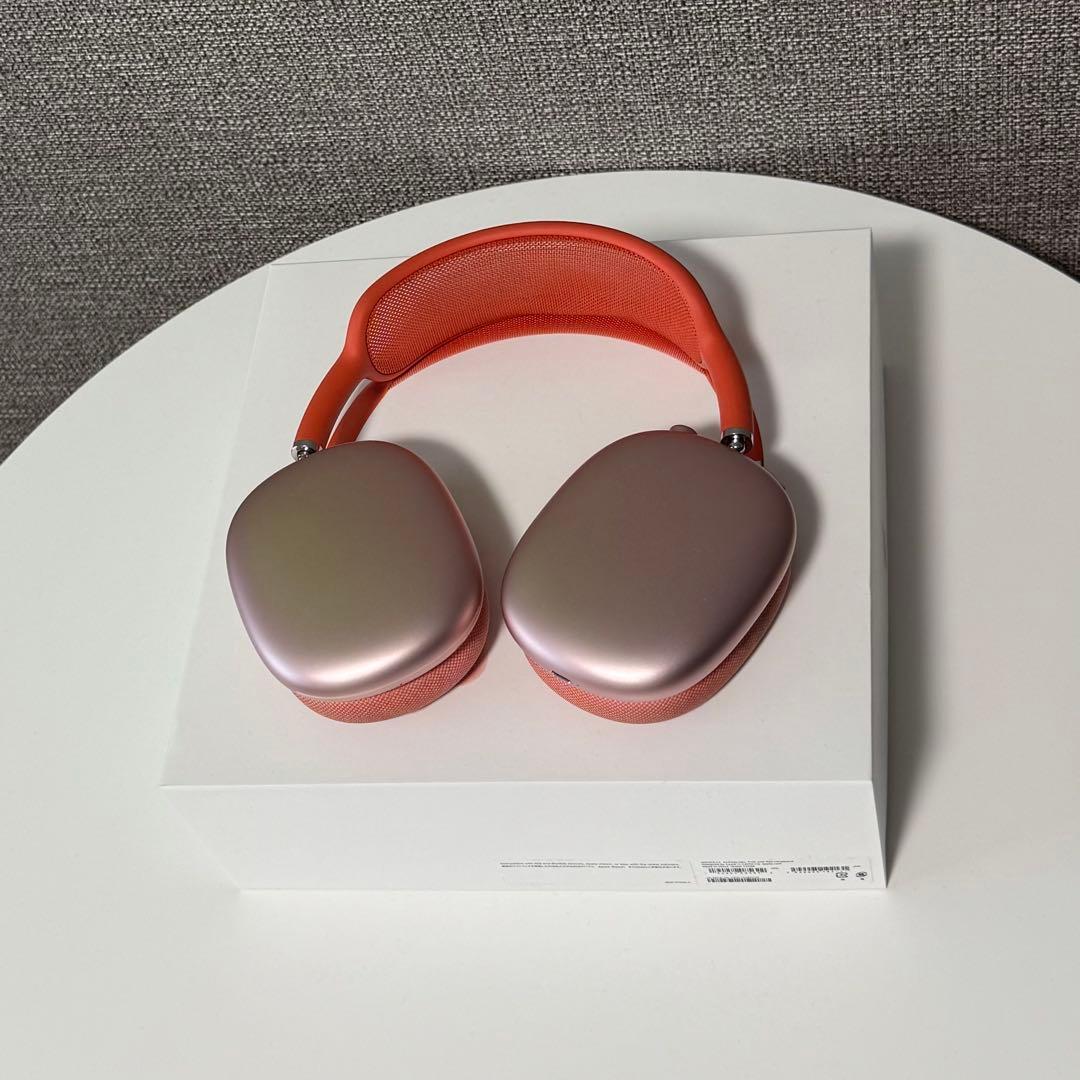 AirPods Max ピンク　箱、スマートケース付き　［あいーん】