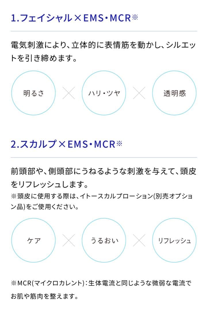 ツインビート∞（インフィニティ） EMS美容機器