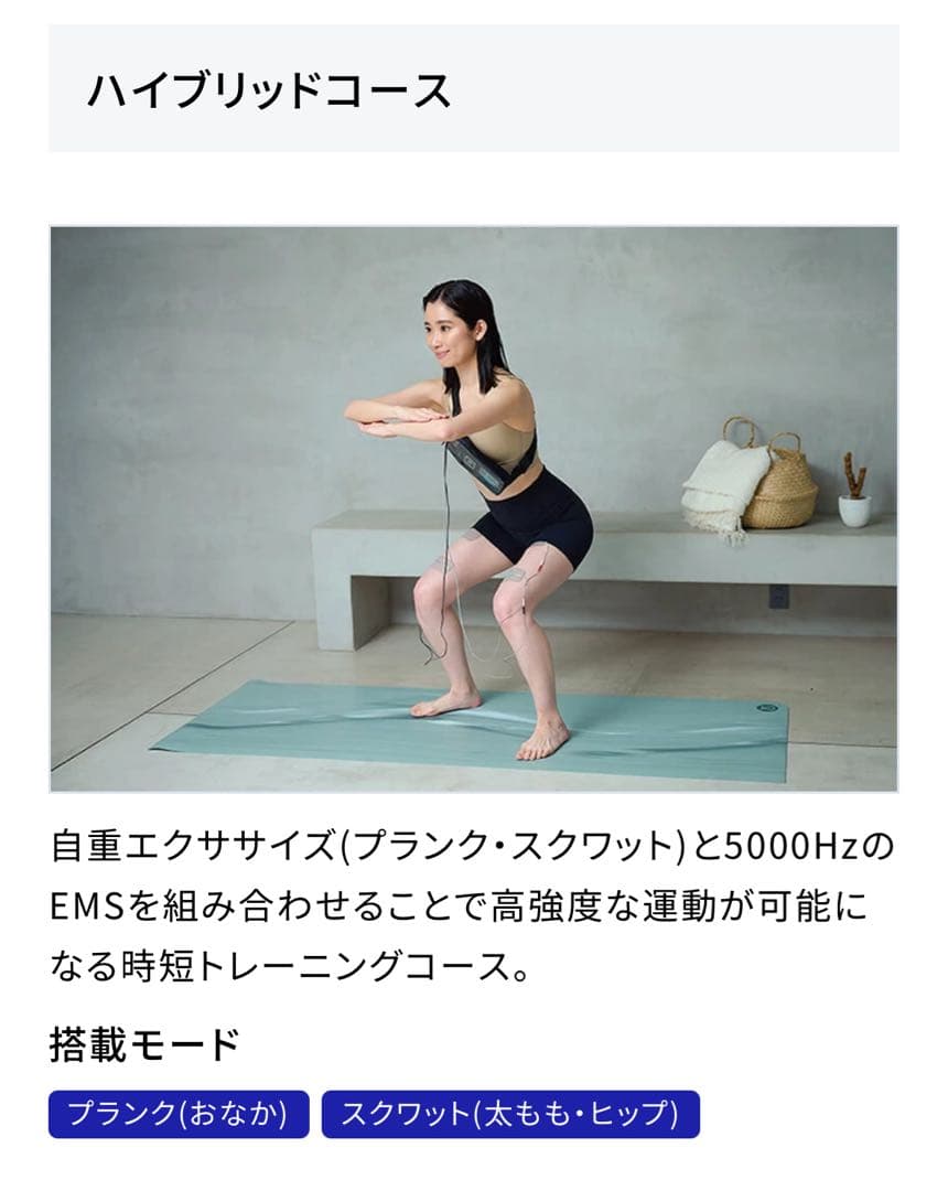 ツインビート∞（インフィニティ） EMS美容機器