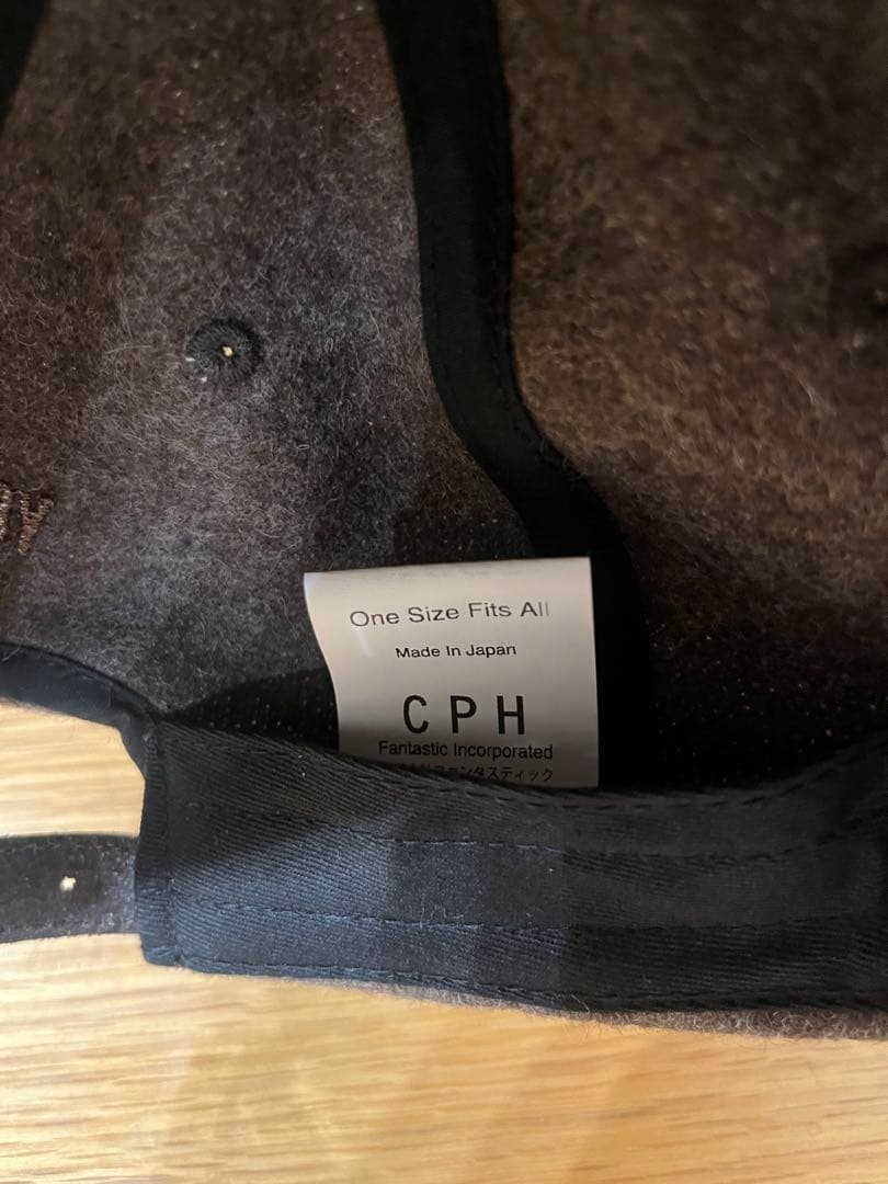 帽子 PABLO VINCI 6 PANEL CAP / MELTON