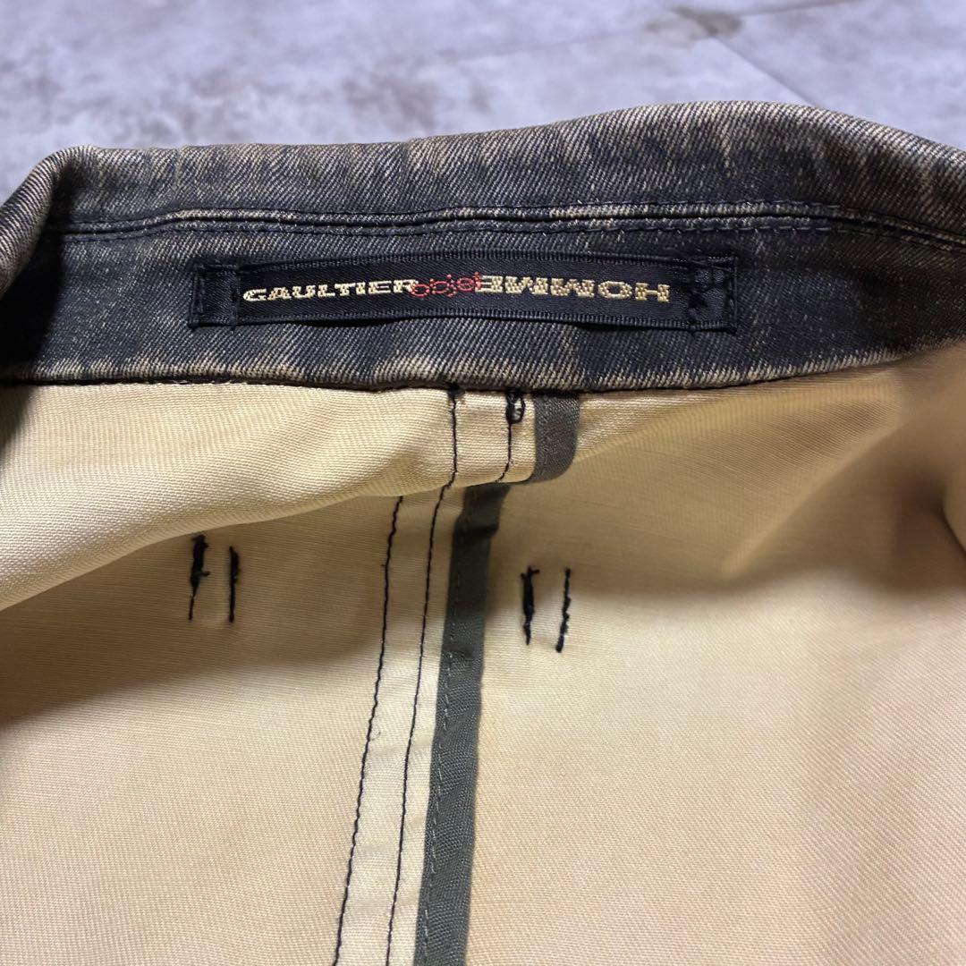 ジャケット・アウター gaultierhomme vintage tailoredjacket y2k