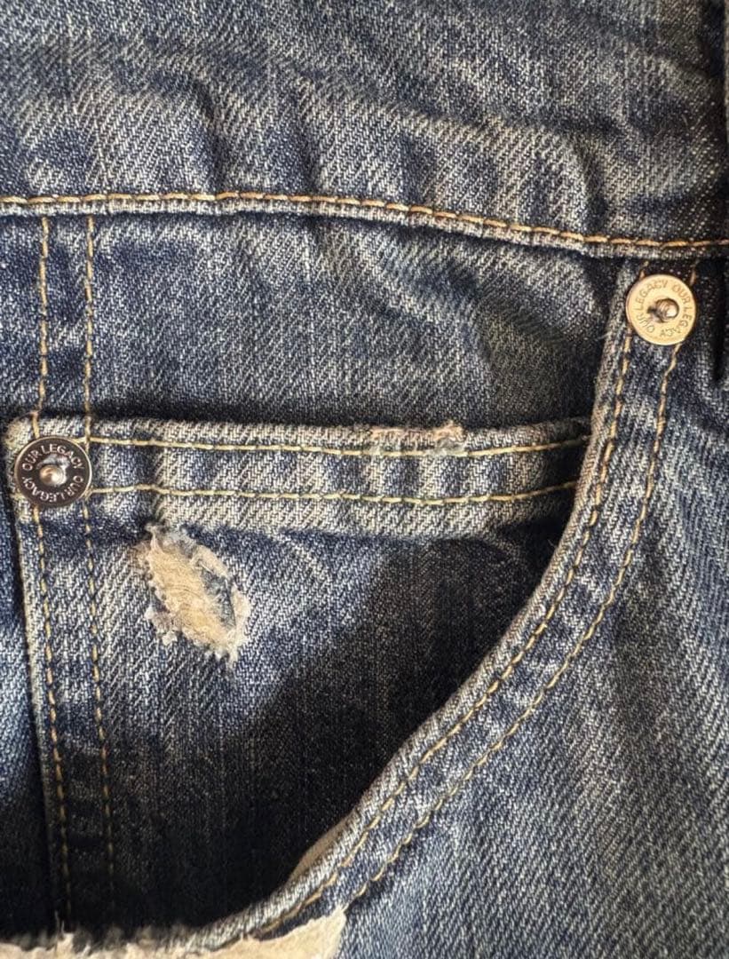 今日明日の限定出品。 OUR LEGACY Vast cut 32