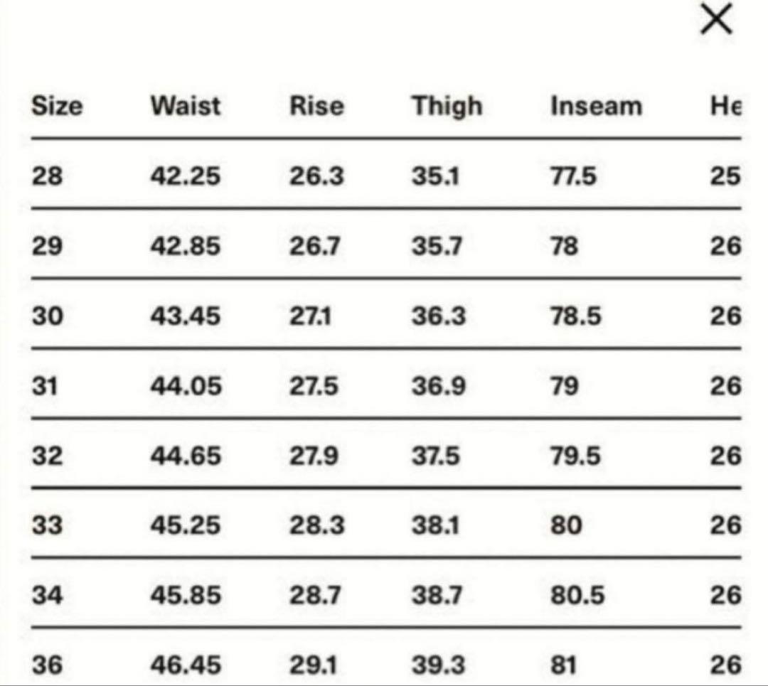 今日明日の限定出品。 OUR LEGACY Vast cut 32