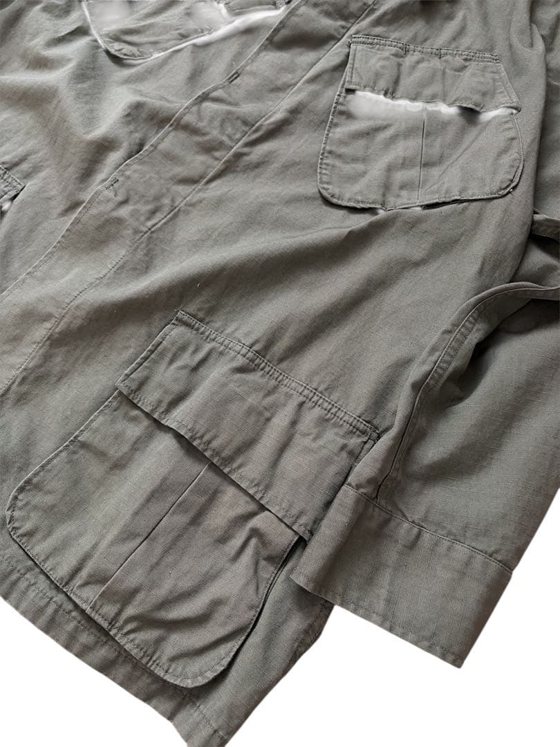 60s US ARMY 4th リップストップ ジャングルファティーグジャケット