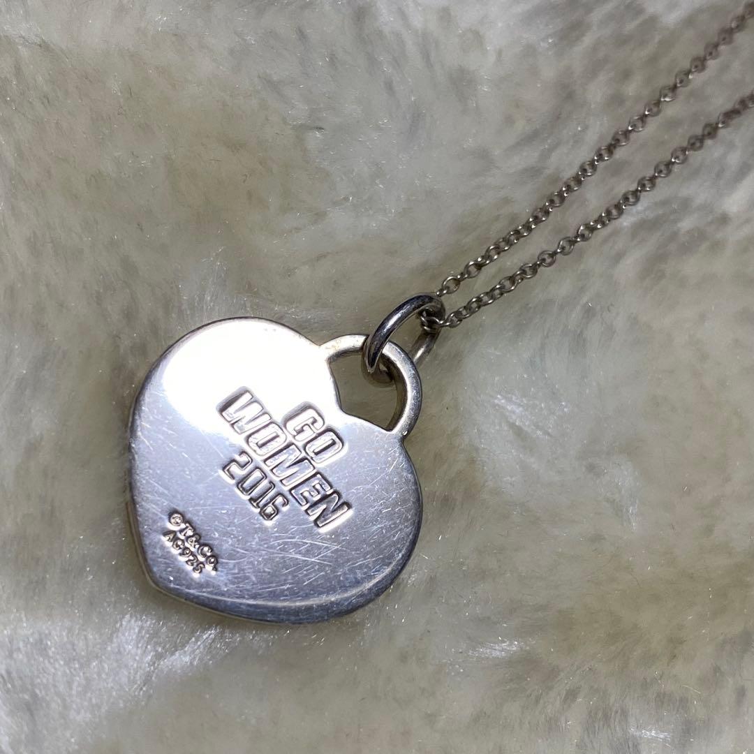 付属品完備❗️未使用保管品✨ティファニー　ネックレスシルバーGOWOMEN2016