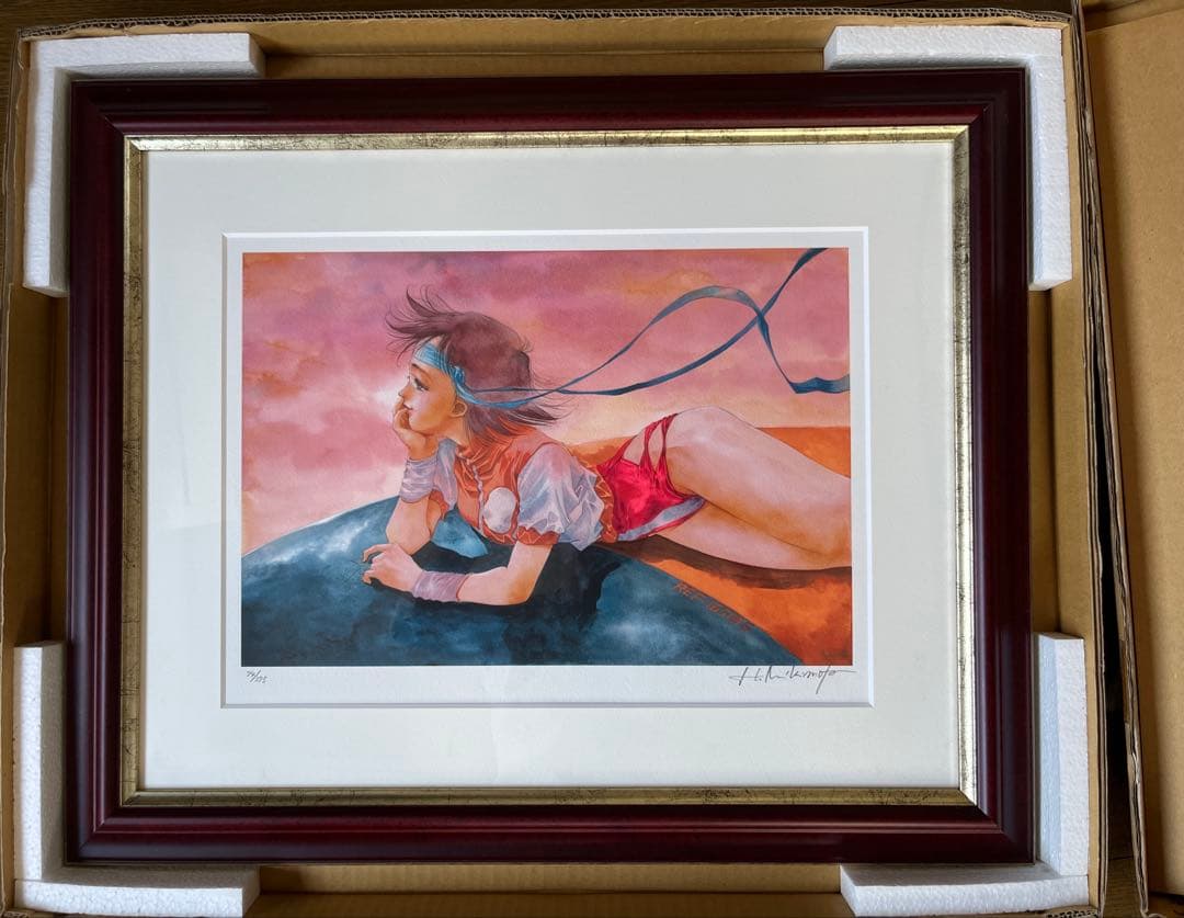 版画 74/375 REST MOMENT