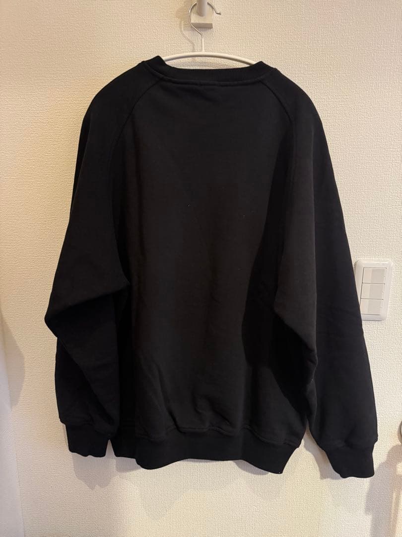 26SS COMOLI サイズ4 クルーネック ブラック