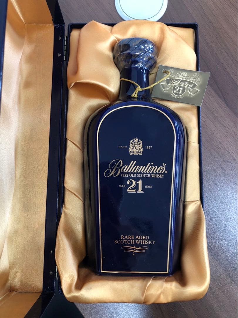Ballantine's 21年 スコッチウイスキー 化粧箱付き