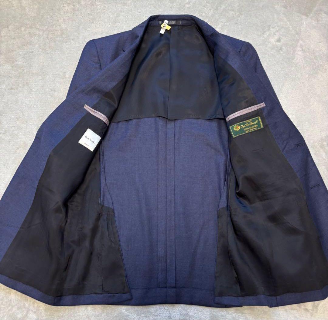 2025年モデル 3ピース✨美品 ポールスミス×ロロピアーナ ソリッド スーツ