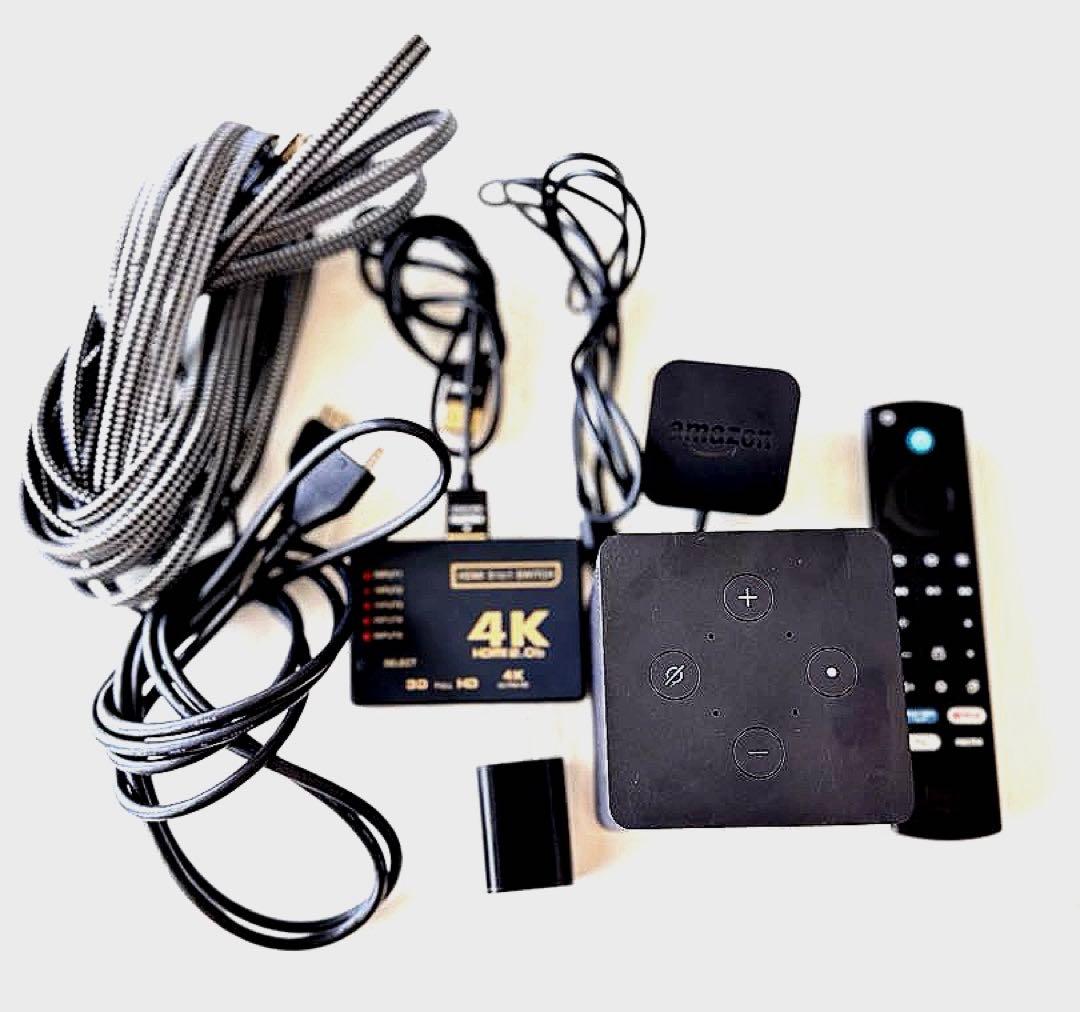 Amazon Fire TV Cube 本体・リモコン他多数オリジナル付属品