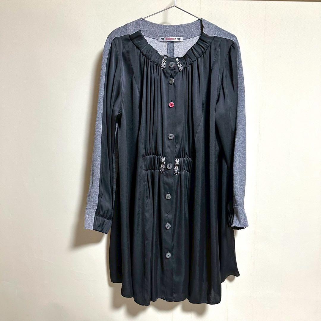 【美品】アルベロベロ チュニックワンピース ぶたさん刺繍