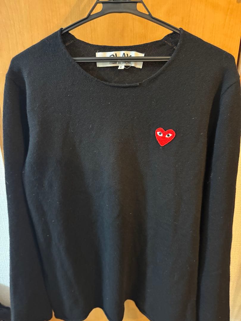 プレイ コムデギャルソン ニット