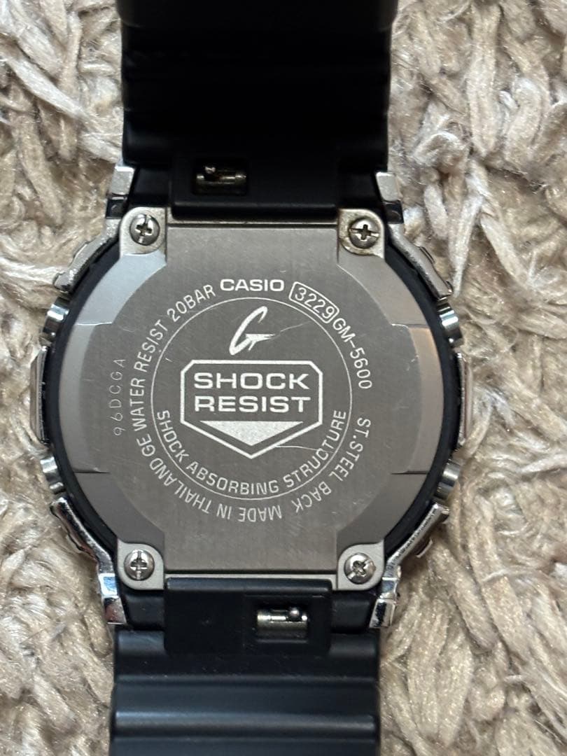 CASIO G-SHOCK GM-5600-1JF 腕時計 メンズ