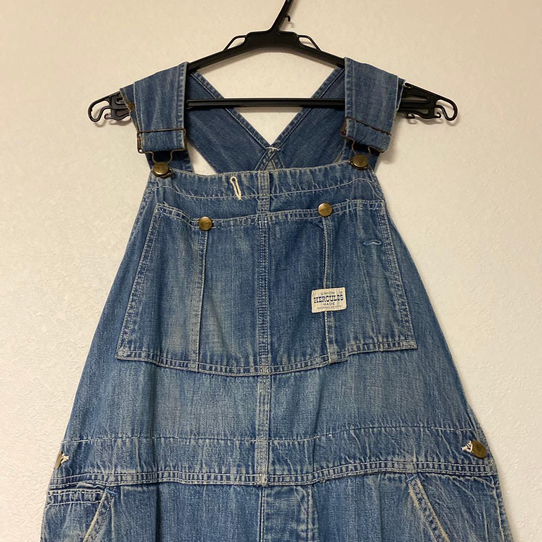vintage 50s HerculesデニムオーバーオールUSA製
