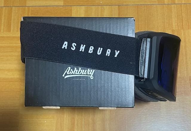 新品ASHBURY ARROW CALLSIGNブルーミラーマグネットレンズ交換
