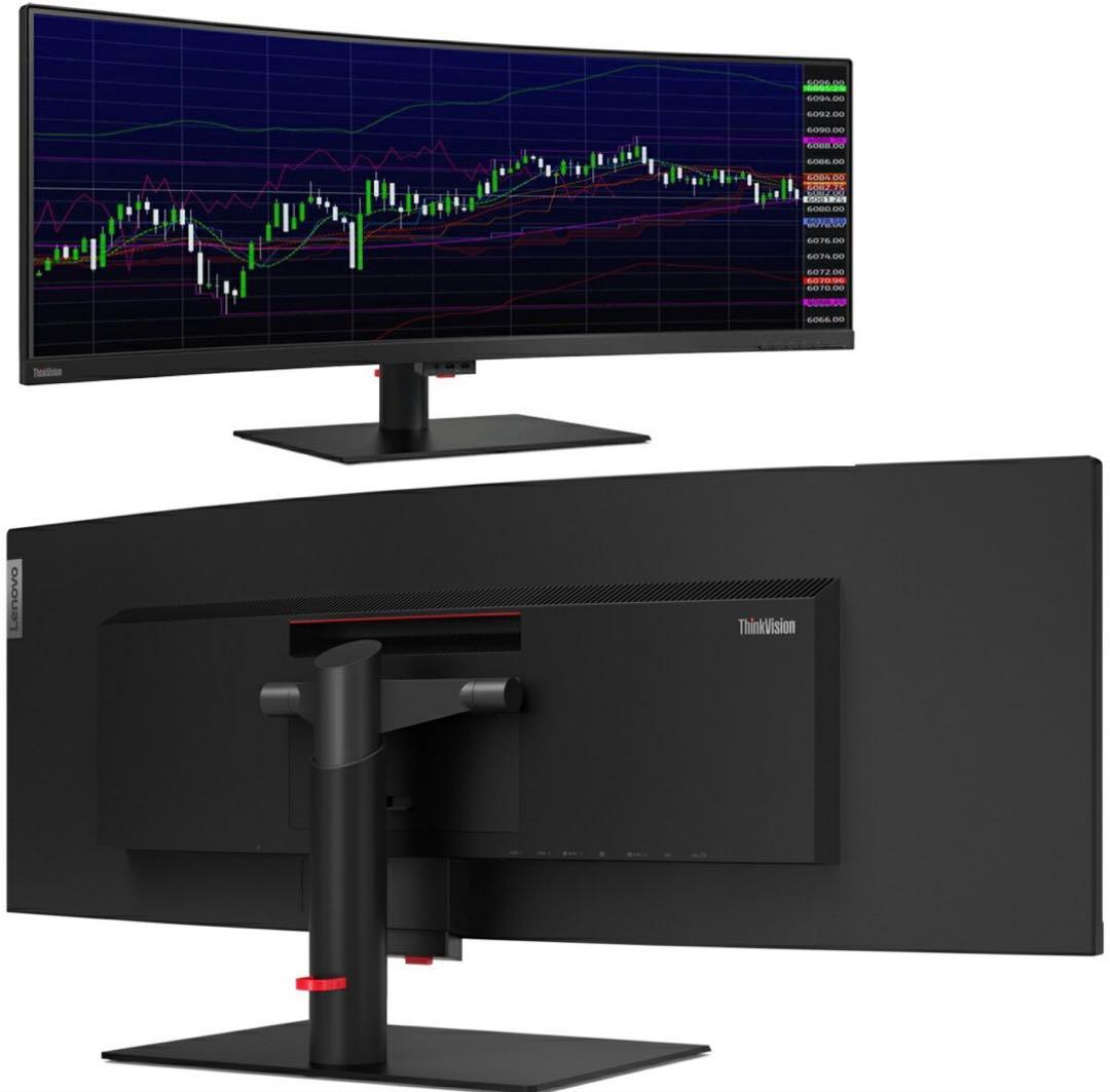 Lenovo 43.4インチ ウルトラワイド曲面モニター