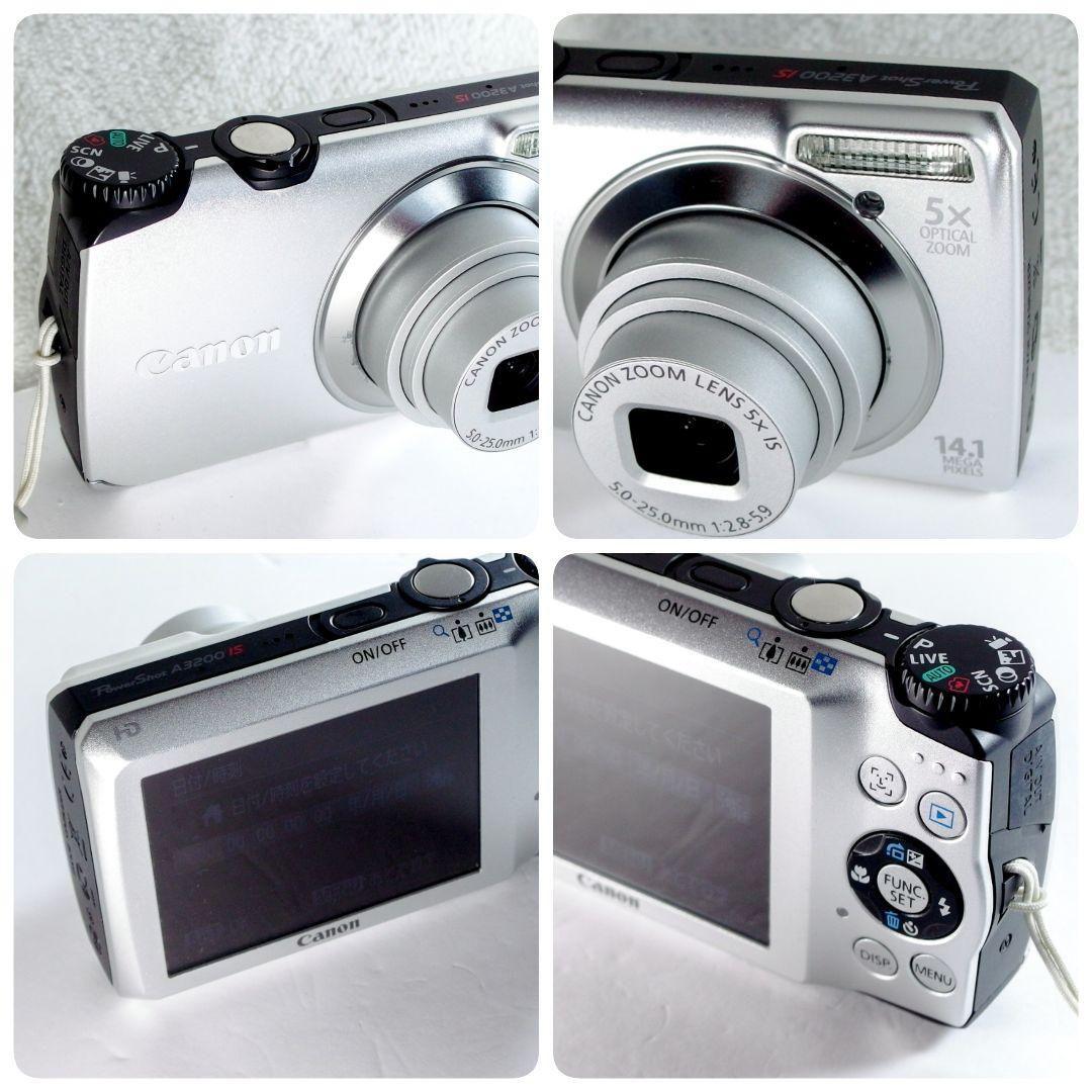 完動美品 箱付属品付 Canon PowerShot A3200 IS