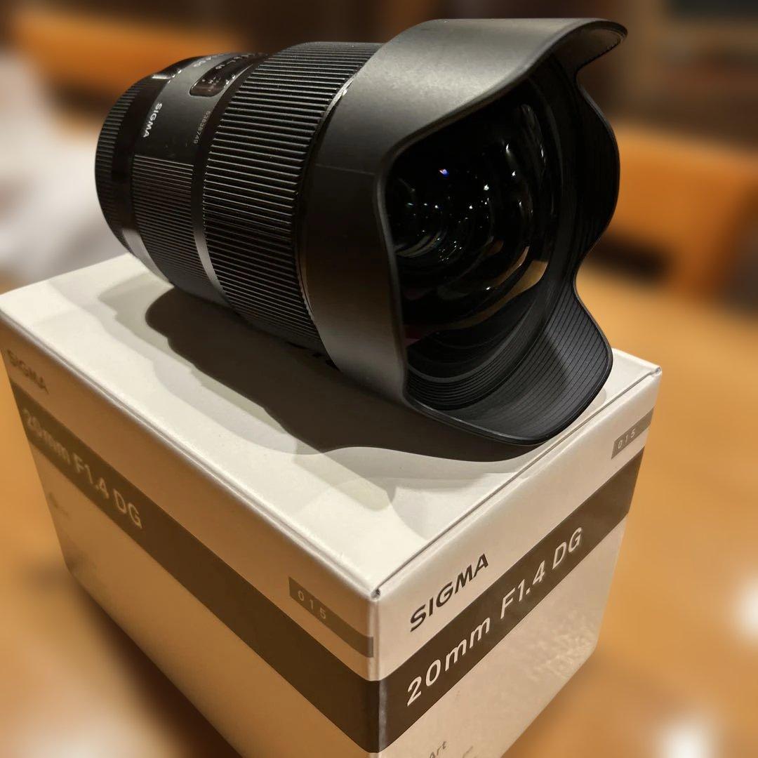 SIGMA 20mm F1.4 DG Art レンズ