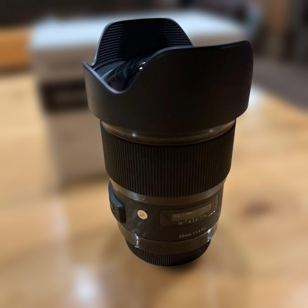 SIGMA 20mm F1.4 DG Art レンズ