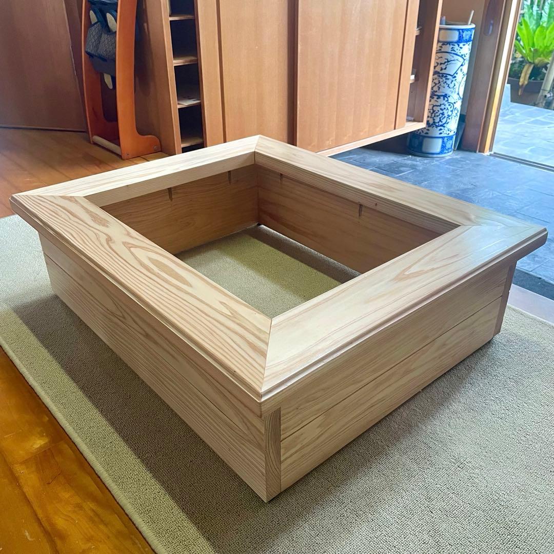 新作 トロ舟 ビオトープ 木枠 めだか飼育 カラー:ナチュラル