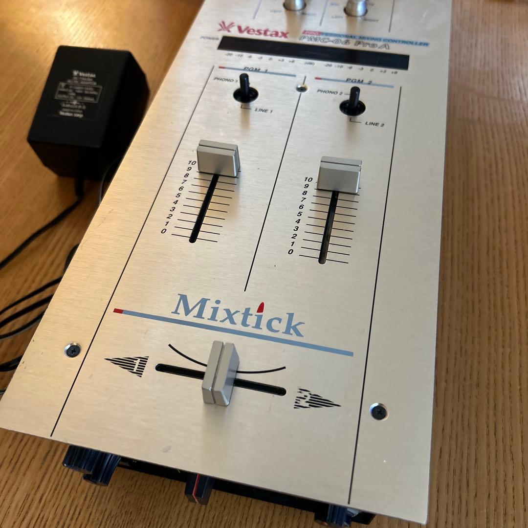 Vestax PMC-06 Pro A DJミキサー 純正アダプター付き
