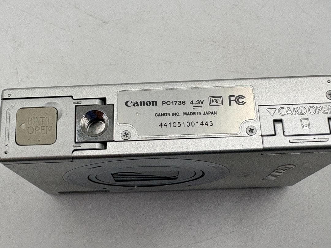 Canon IXY 3 デジタルカメラ 動作品 バッテリー付属 充電器なし