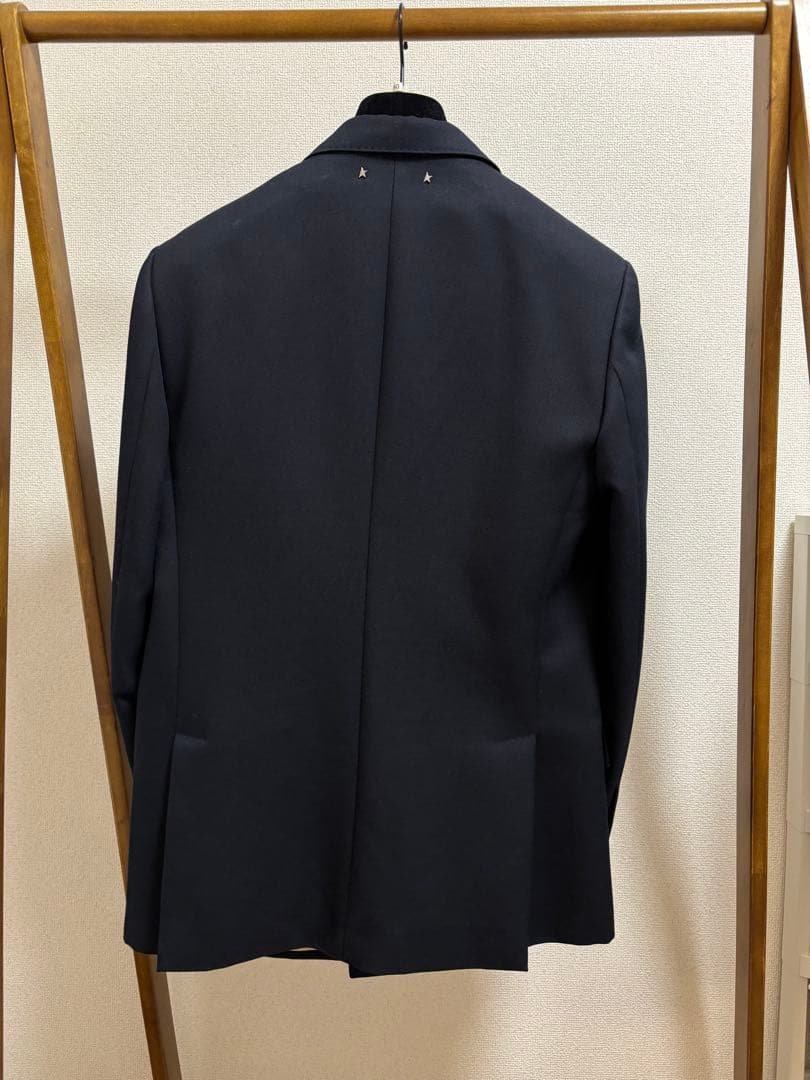 Golden ネイビー　ダブルジャケット