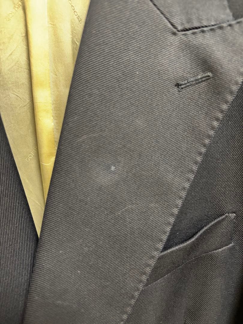 Golden ネイビー　ダブルジャケット